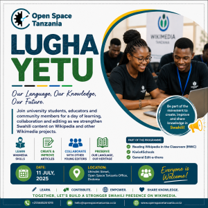 Lugha Yetu: Where Young People Became Contributors to Tanzania’s Digital Knowledge